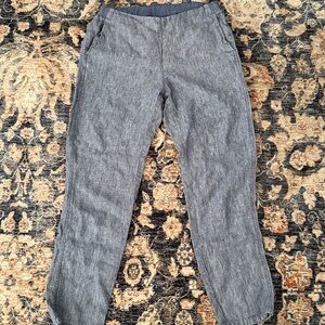 J. Jill Heathered Blue Ankle Pants